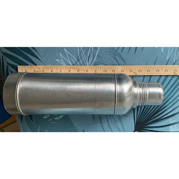Vintage Stanley Aladdin Thermos Stainless Steel 16” large - Picture 4 of 7